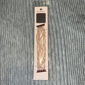 Brand New Rose Gold Beaded Apple Watch Band